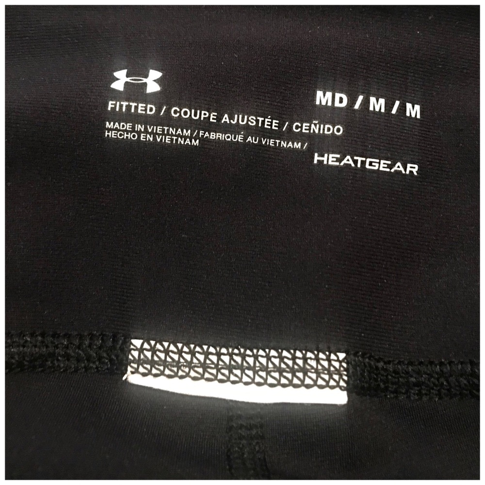 Under Armour Vanished Black Ankle Cropped Leggings - Picture 9 of 10